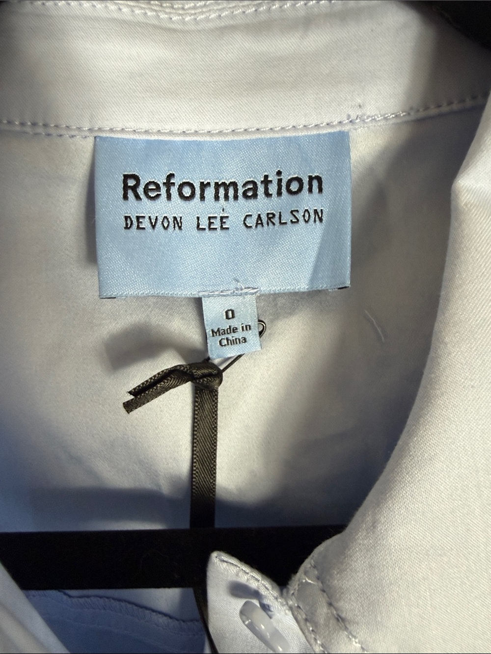 Reformation Loonette Dress in Ice Water - Picture 6 of 10